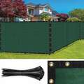 Sealtech Ultra Heavy Duty 200 GSM Privacy Fence Green8X20 NonRecycled Polyethylene Cable Zip Ties ST-203-8X20